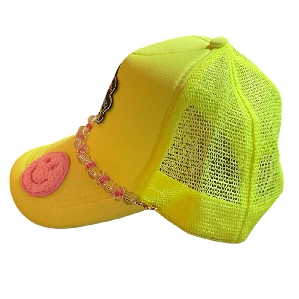 Neon Yellow Trucker Hat